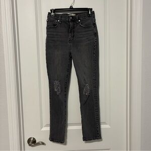 Madewell Black Distressed The Perfect Vintage Jeans Timeless Style Women’s 26